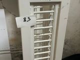 a picture of a display case with a ladder in it