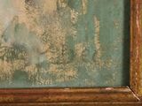 a picture of a painting on the wall of a room
