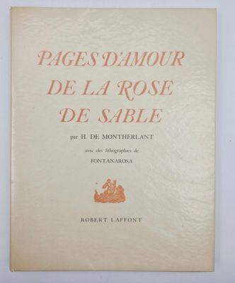 pages d ' amour de la rose de sable