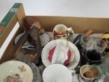 a box full of assorted dishes and bowls