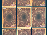six square tiles of different sizes and shapes with a blue background