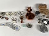 a lot of different items that are sitting on a table