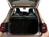 the back end of a car with the trunk open and the seats down