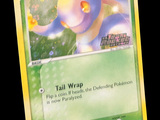 gros plan d'une carte pokemon sur fond noir