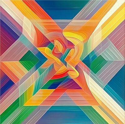 Mira Langston (1971) Prismatic Fusion (2024