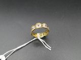 Bracelet Ancien En Or 18K 750 Avec Perle De Culture - Années 1960/70 - Longueur 19cm - Occasion