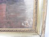 a picture of a painting on the wall of a room