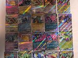many different types of pokemon cards on the table