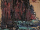 an image of a painting of a boat in a body of water