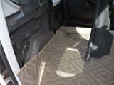 a black suitcase sitting in the back seat of a car
