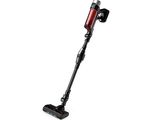 a close up of a cordless vacuum cleaner on a white background