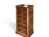 image d'une commode en bois sur fond blanc