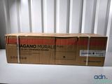 a cardboard box sitting on top of a white table