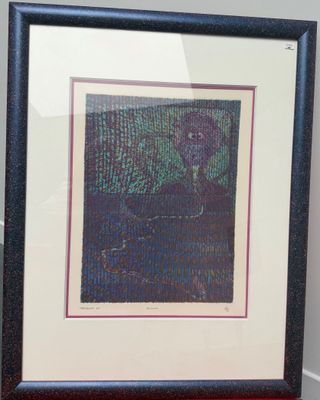 Marc CHOSTAKOFF (XXème siècle). Radiovie. Lithographie signé…