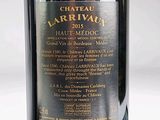 a bottle of wine that has a label on it