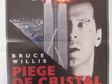 l'affiche du film « Pièces de cristal », avec Bruce Willis et Bruce Willis