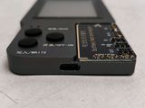 a close up of a game controller on a table