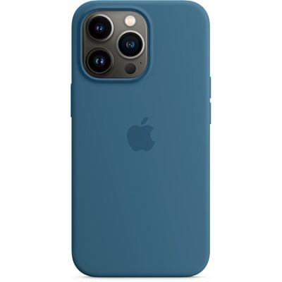 apple iphone 11 pro max silicon case - ocean blue