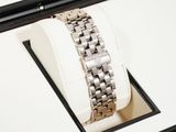 a watch that is sitting on a display case
