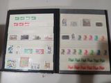 a picture of a book with stamps on it