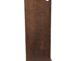 an image of a wooden coat rack with a wooden top