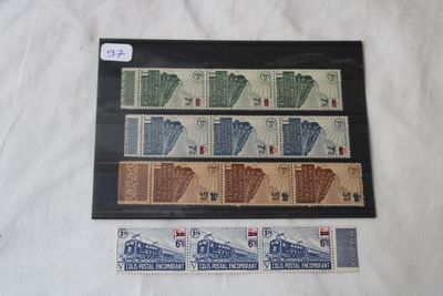 France - Colis Postaux - Timbres n°226B à 229B neufs Nxx san…
