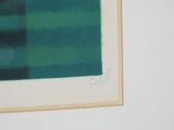 a picture of a painting on the wall of a room