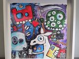 une image représentant une image d'un groupe de personnages de dessins animés
