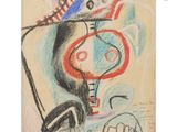 an image of a drawing of a man sitting on a chair