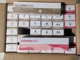 a cardboard box that has a bunch of electronic devices in it