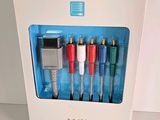 a white box with a bunch of cables inside of it
