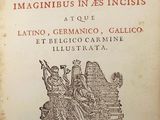 an old book with a picture of people on it