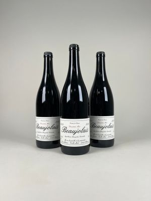 trois bouteilles de vin posées l'une à côté de l'autre sur une table