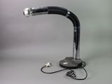 an image of a lamp that is on a table