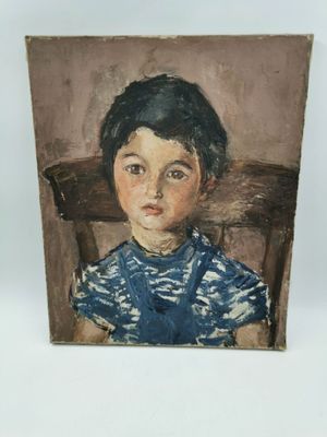 Attribué à Georges LEVY (1899 - 1969) - Portrait de jeune ga…