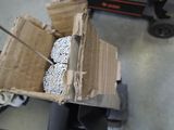 a box with a bunch of rocks inside of it