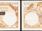 deux billets de banque différents sur lesquels figurent respectivement l'image d'une femme et celle d'un homme