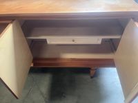 Grande enfilade placage à décor de losanges vers 1950 (264x5… (photo 3)