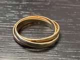 a couple of rings that are sitting on a table