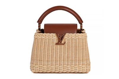 louis vu vu straw bag