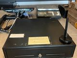 an image of a computer and other electronic equipment on the floor