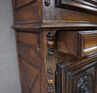 Buffet dfeux corps en bois naturel, mouluré et sculpté ouvra… (photo 3)