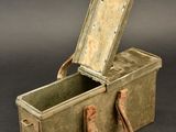 an old suitcase that is sitting on a table