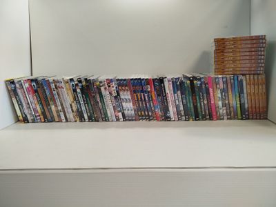 Lot de 50 DVD et BLU-RAY - MULTIMARQUES - Animation Japonais…