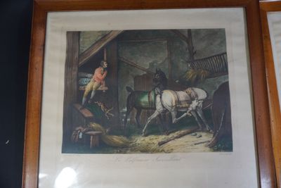 a picture of a picture of a horse pulling a cart