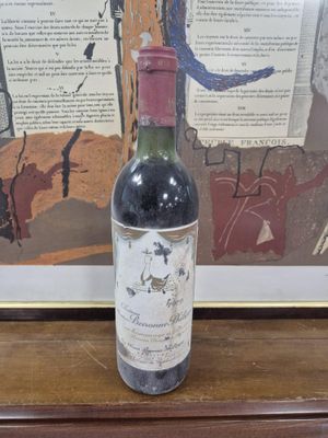 Cinq bouteilles Château Mouton Baronne Philippe Grand cru cl…