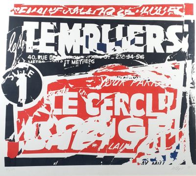 an image of a poster for the electric trash show