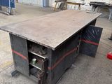 an image of a workbench in a garage