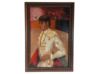 Georges LAMBERT (1919-1998) - Torero - Huile sur toile signé…