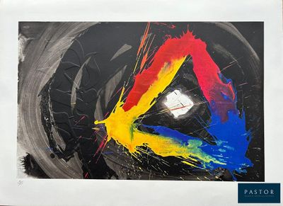 une image d'une image d'une peinture sur une feuille de papier